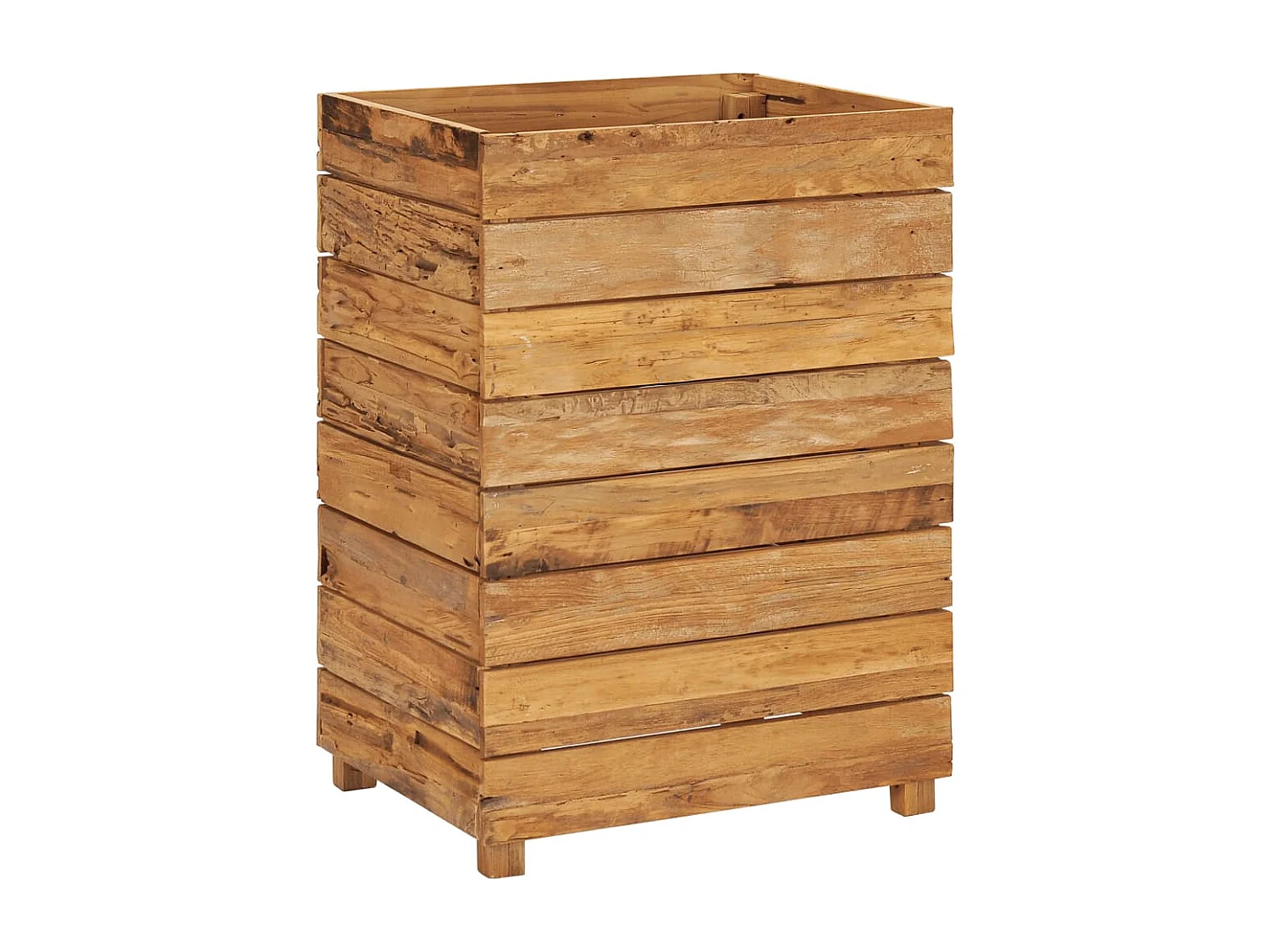 Jardinière lit surélevé plantes marron 50 x 40 x 72 cm 02_0000939