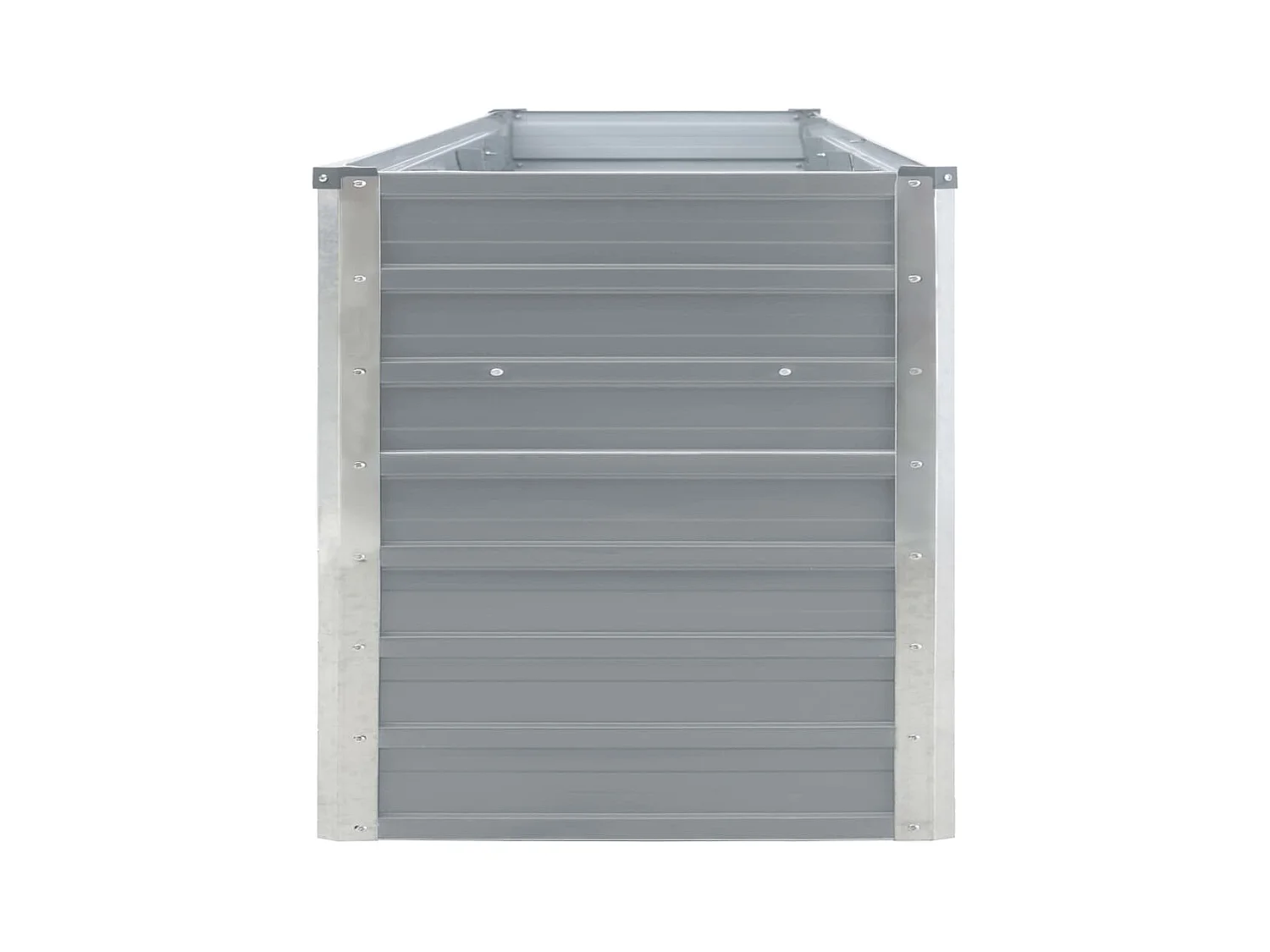 Jardinière lit surélevé plantes grise 320 x 40 x 45 cm 02_0001108