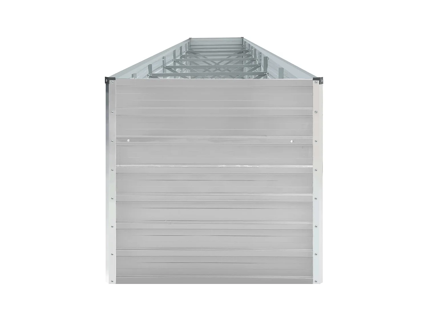 Jardinière lit surélevé plantes grise 600 x 80 x 45 cm 02_0001131