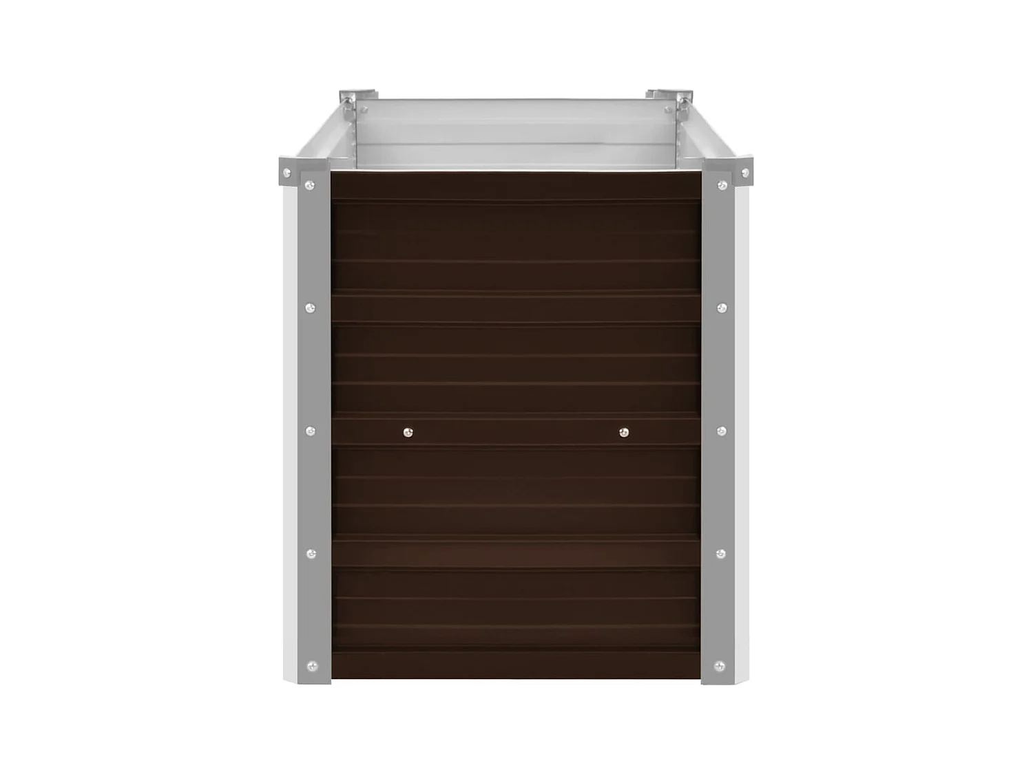 Jardinière lit surélevé plantes marron 100 x 40 x 45 cm 02_0001213