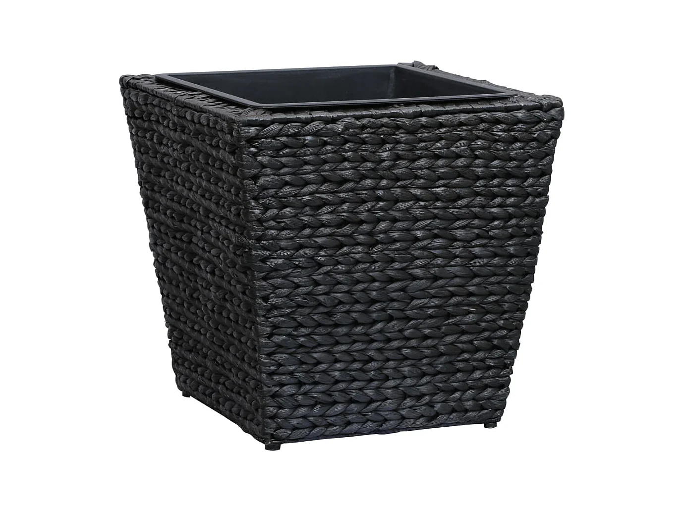 Jardinera arriate elevado plantas flores jardín 3 piezas jacinto de agua negro 02_0001344