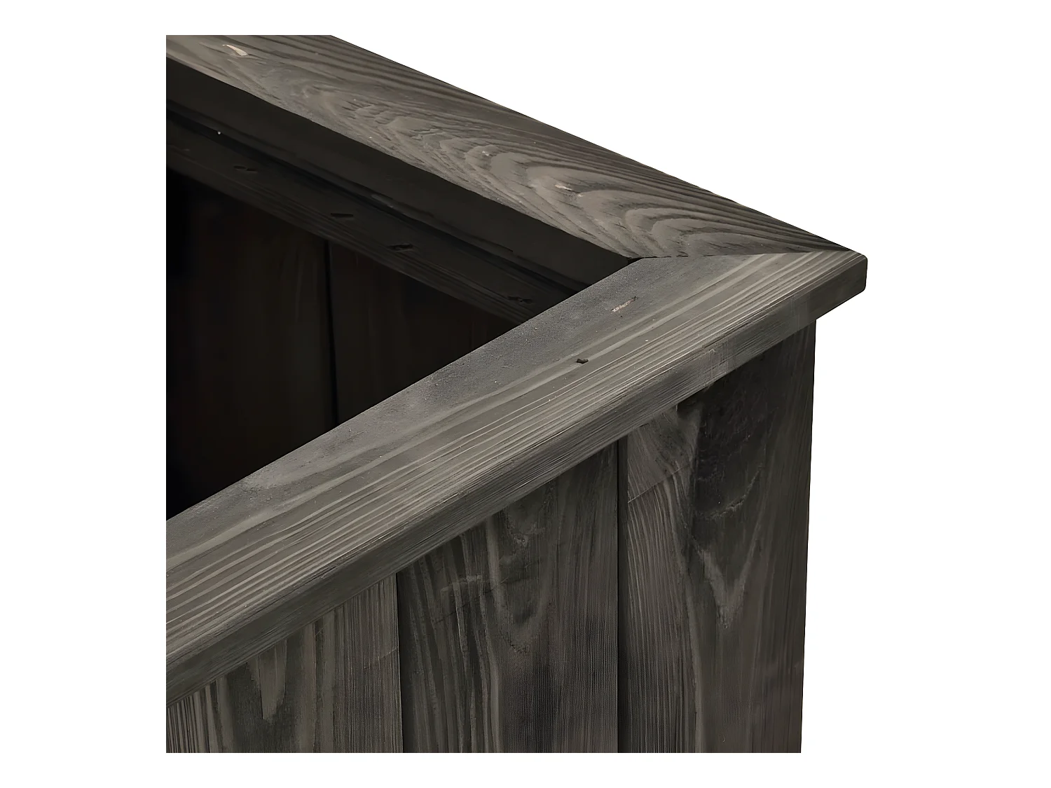 Jardinière lit surélevé plantes bois marron 74 x 32 x 30 cm 02_0001265