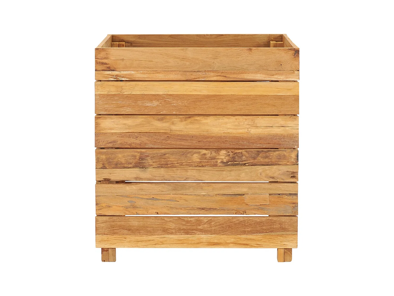 Jardinière lit surélevé plantes marron 50 x 40 x 55 cm 02_0000938