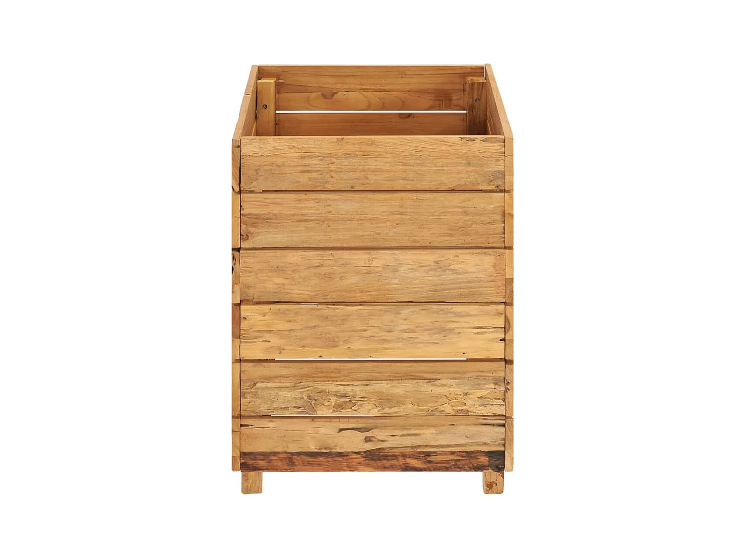 Jardinière lit surélevé plantes marron 50 x 40 x 55 cm 02_0000938