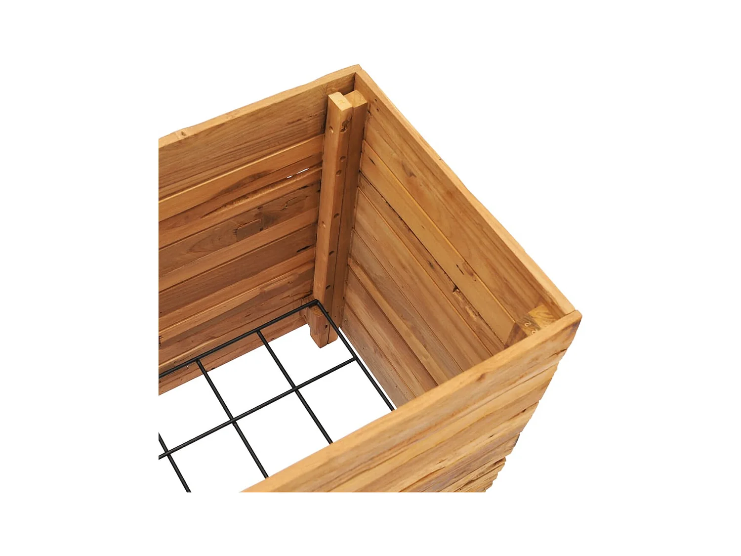 Jardinière lit surélevé plantes marron 50 x 40 x 55 cm 02_0000938