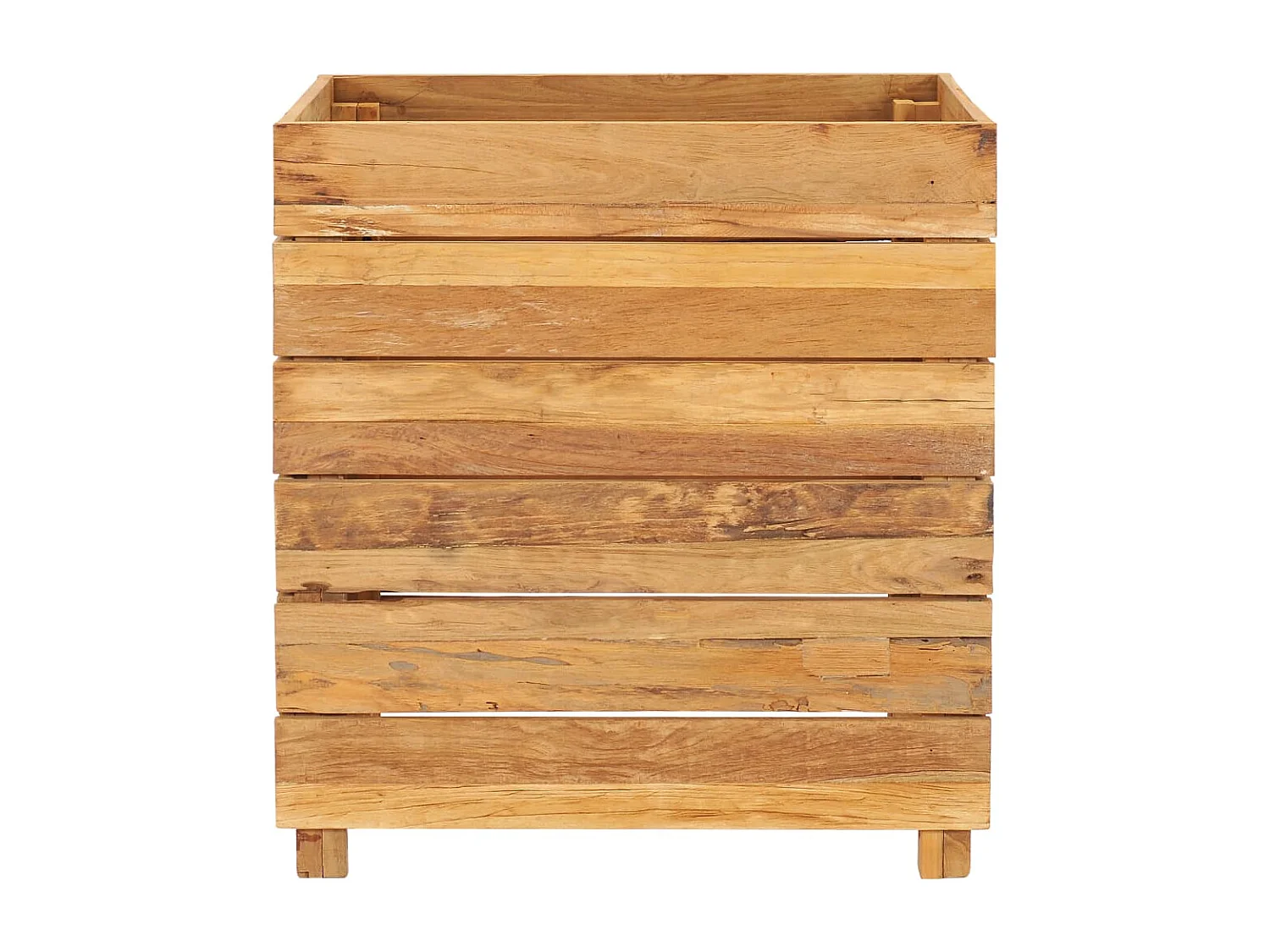 Jardinière lit surélevé plantes marron 50 x 40 x 55 cm 02_0000938