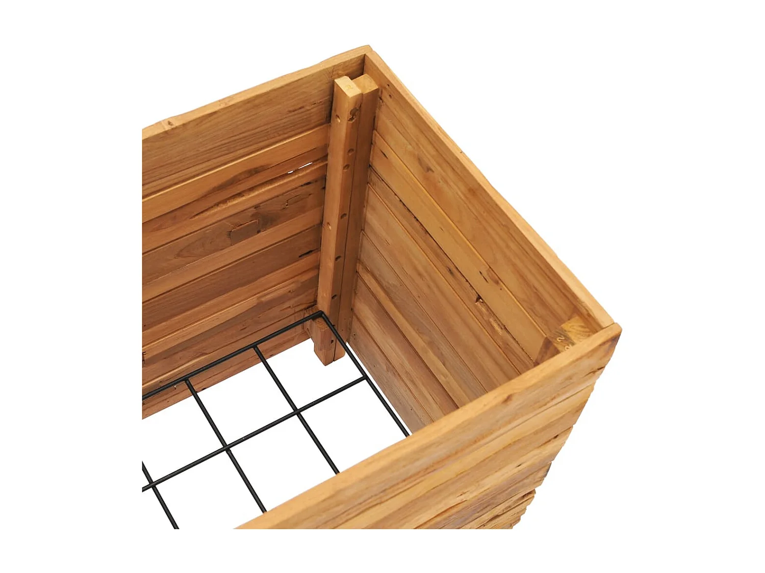 Jardinière lit surélevé plantes marron 50 x 40 x 55 cm 02_0000938