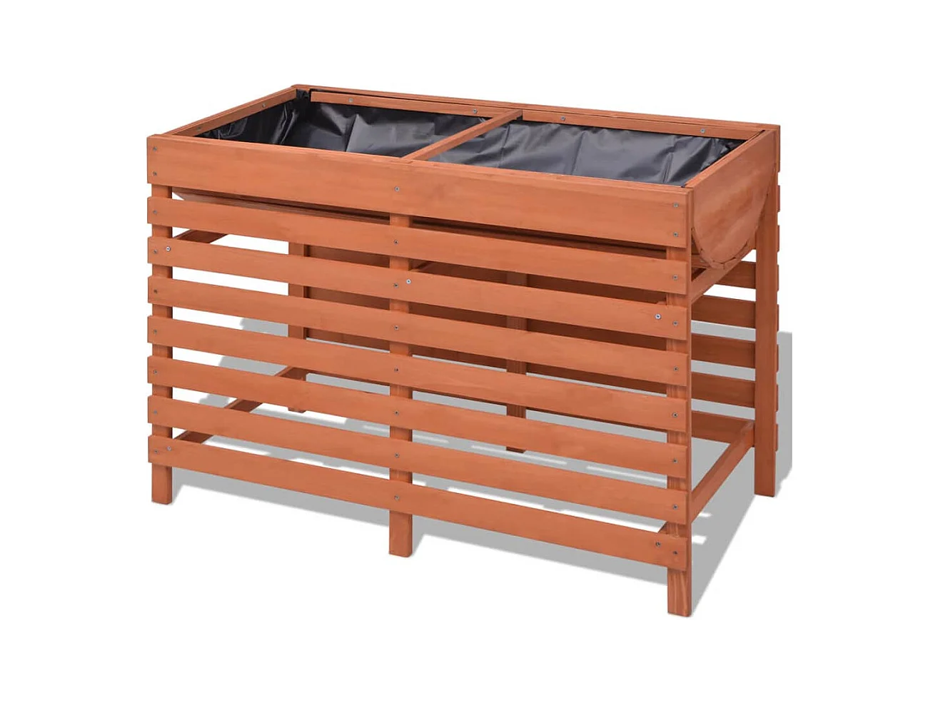 Jardinière 100 x 50 bois marron 100 x 50 x 71 cm 02_0000789