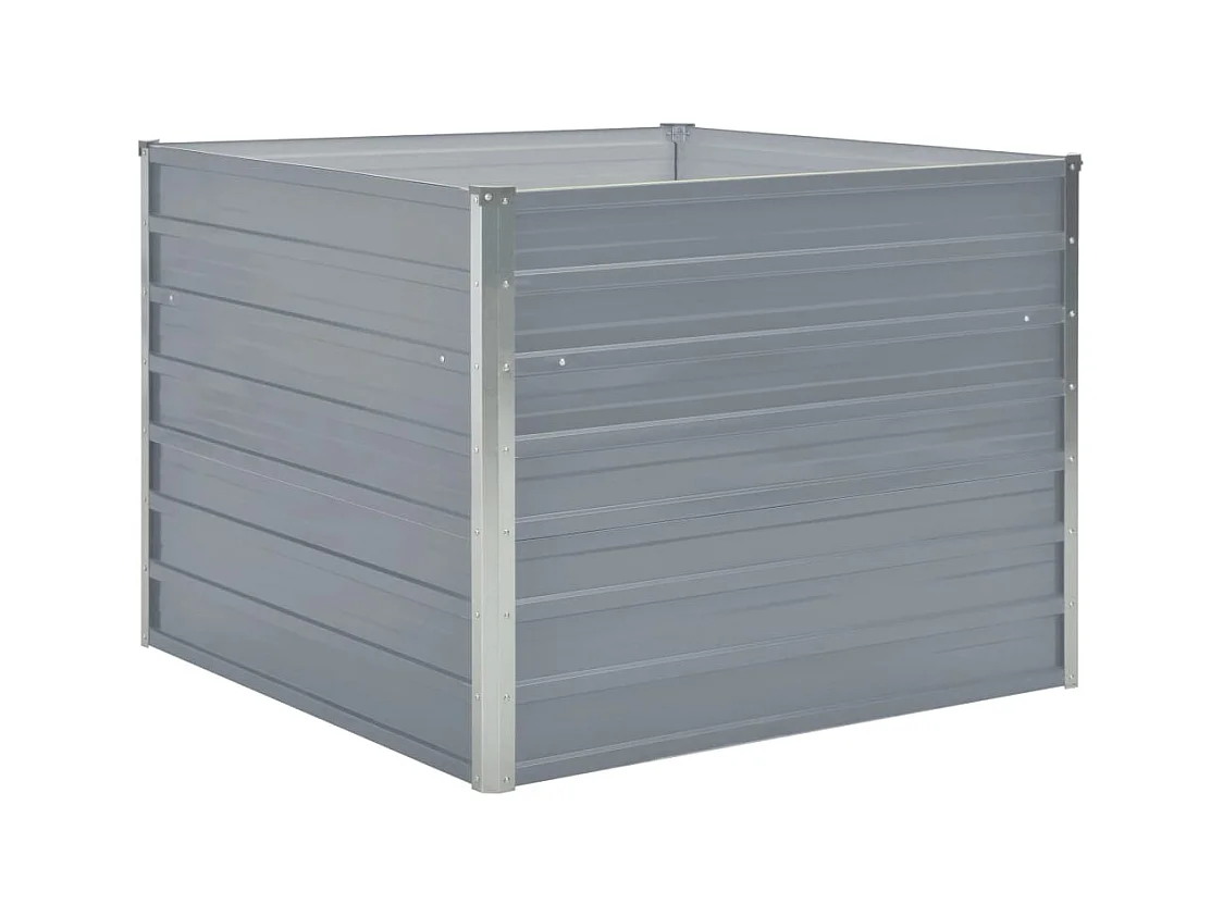 Jardinière 100 x 100 grise 100 x 100 x 77 cm 02_0000788