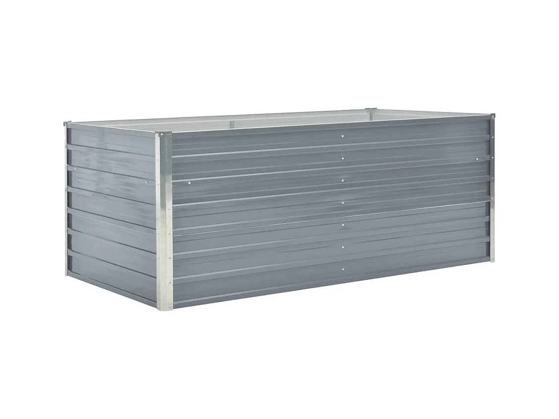 Jardinière 160 x 80 grise 160 x 80 x 45 cm 02_0000793