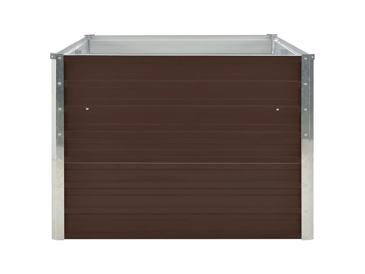 Jardinière 160 x 80 marron 160 x 80 x 45 cm 02_0000794