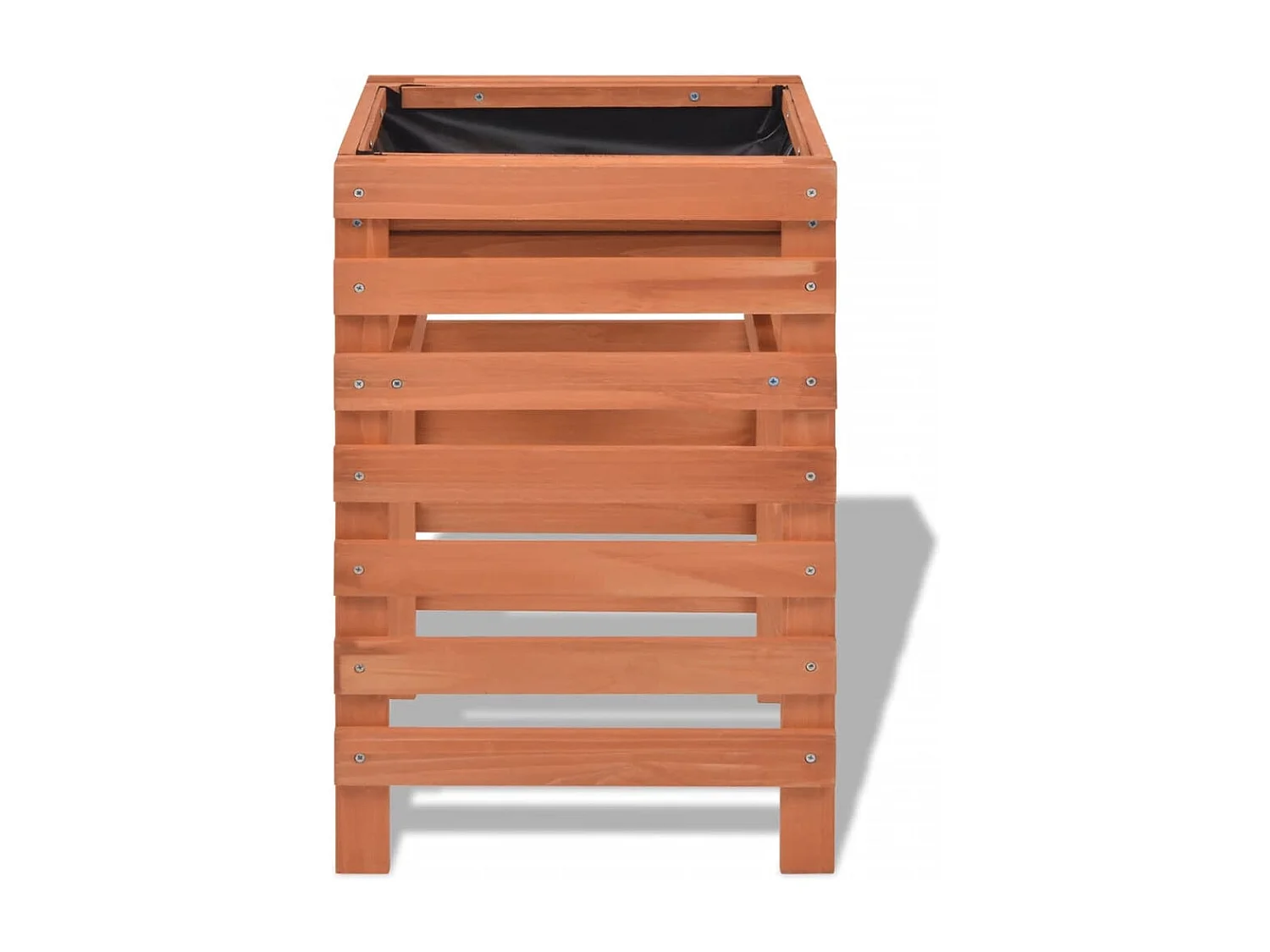 Jardinière 38 x 36 bois marron 38 x 36 x 60 cm 02_0000804