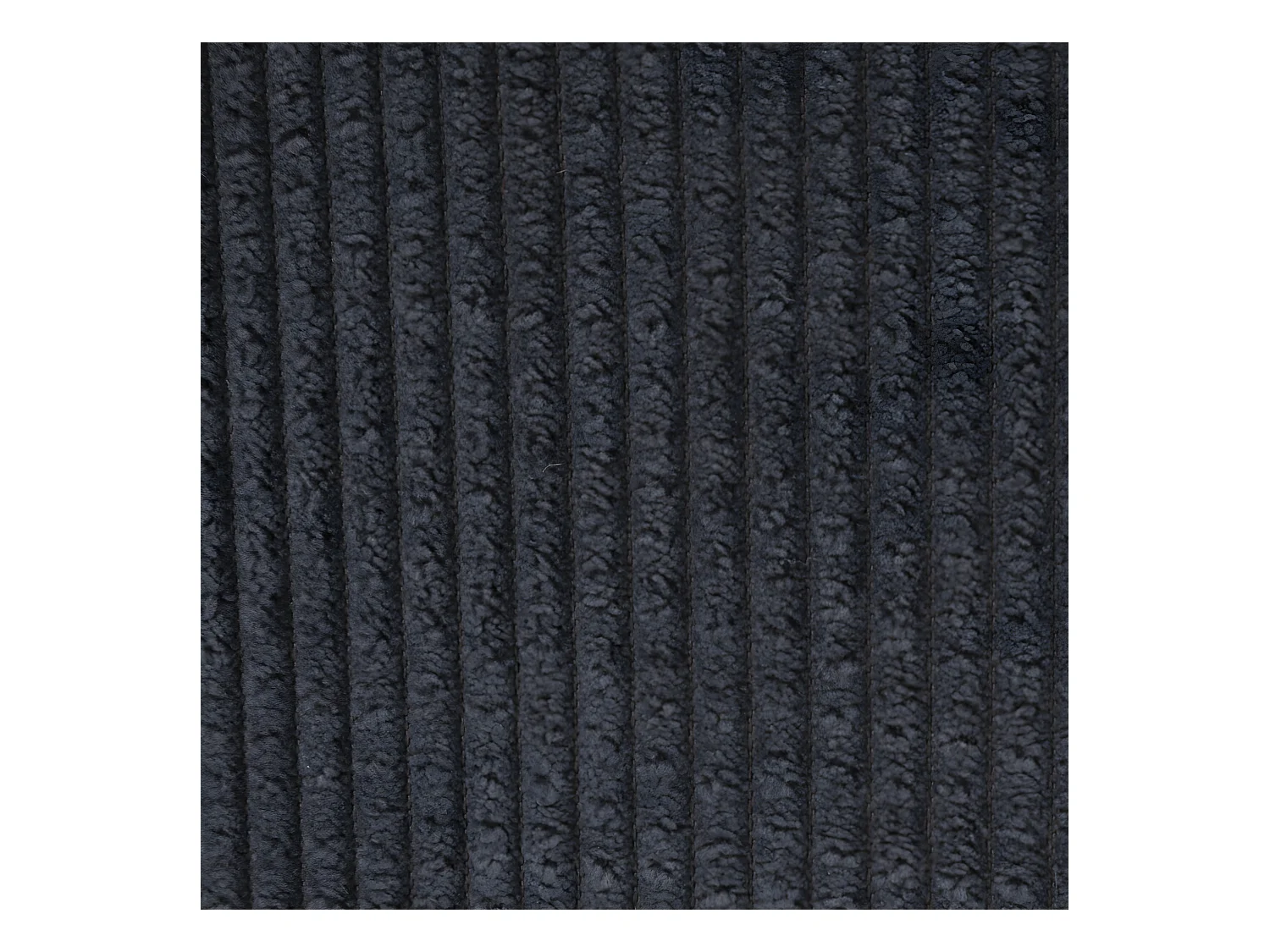 Chaise de bureau en velours côtelé Gris et pieds en métal