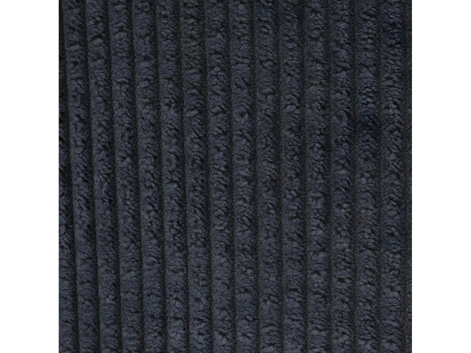 Chaise de bureau en velours côtelé Gris et pieds en métal