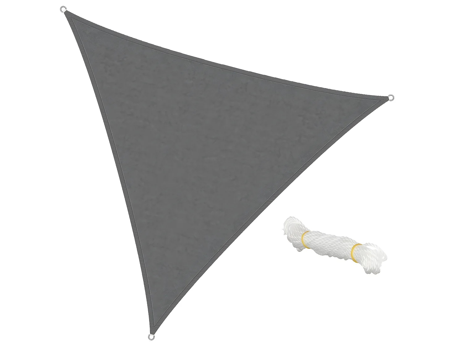Voile d'ombrage protection solaire toile tendue parasol triangle ECD Germany