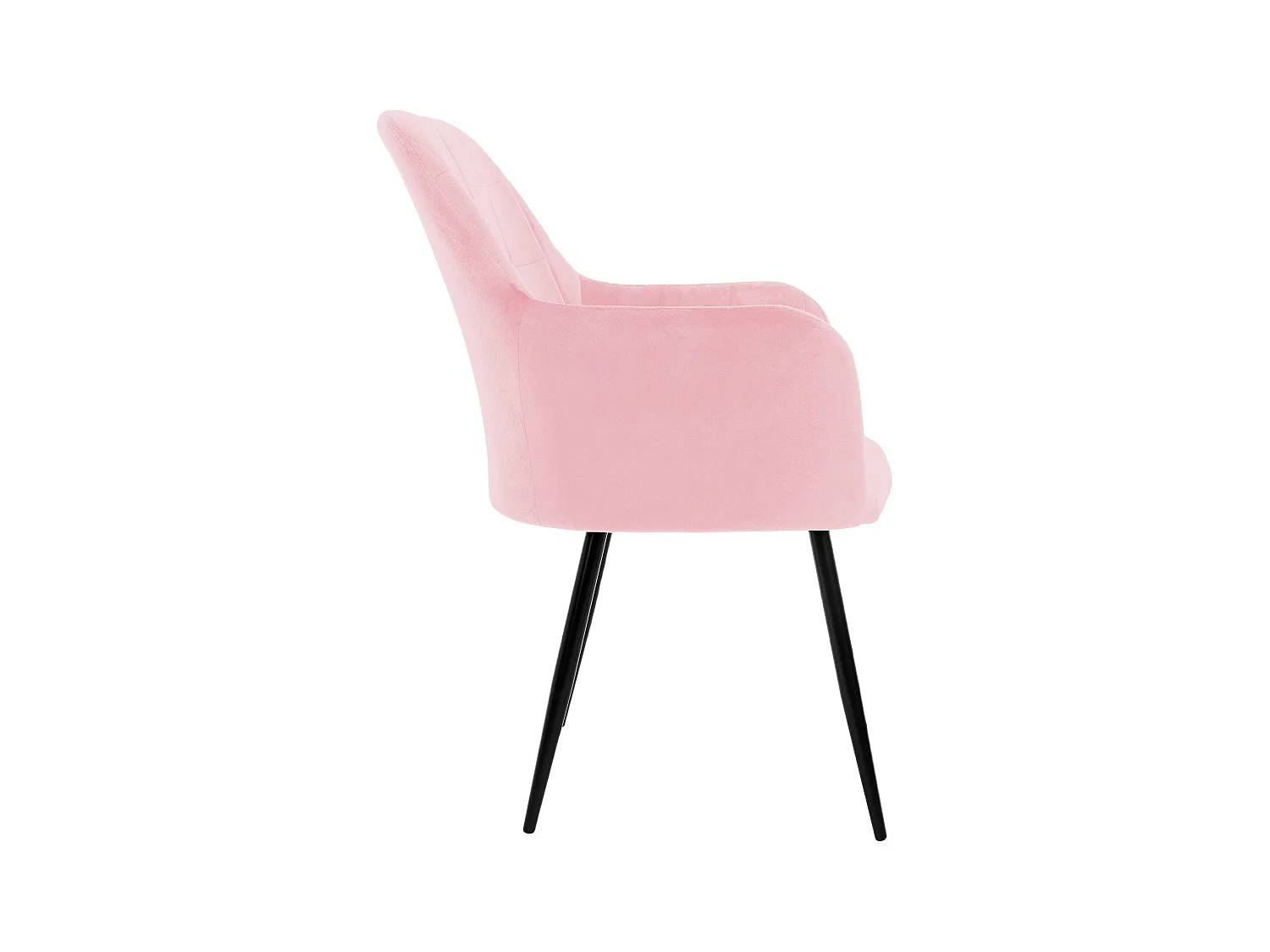 2x Sedia da pranzo cucina seduta imbottita in velluto retrò ECD Germany