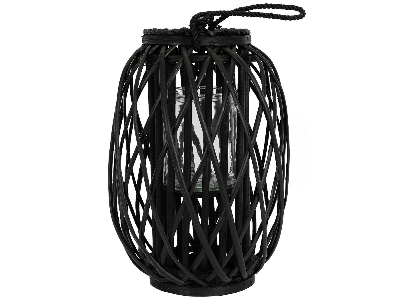 Lanterna Decorativa Rustica In Metallo - Portacandele Sospeso O Da Tavolo 26cm - Foto 7