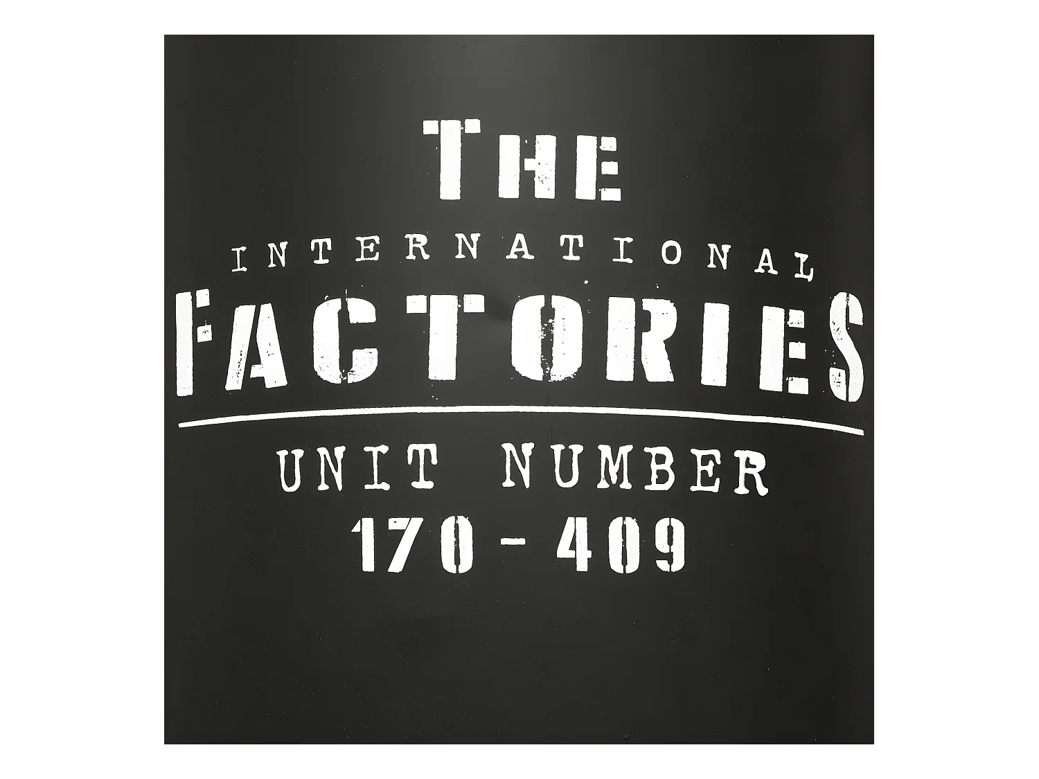 Pouf Bidon avec Coffre de rangement en Métal Noir style industriel