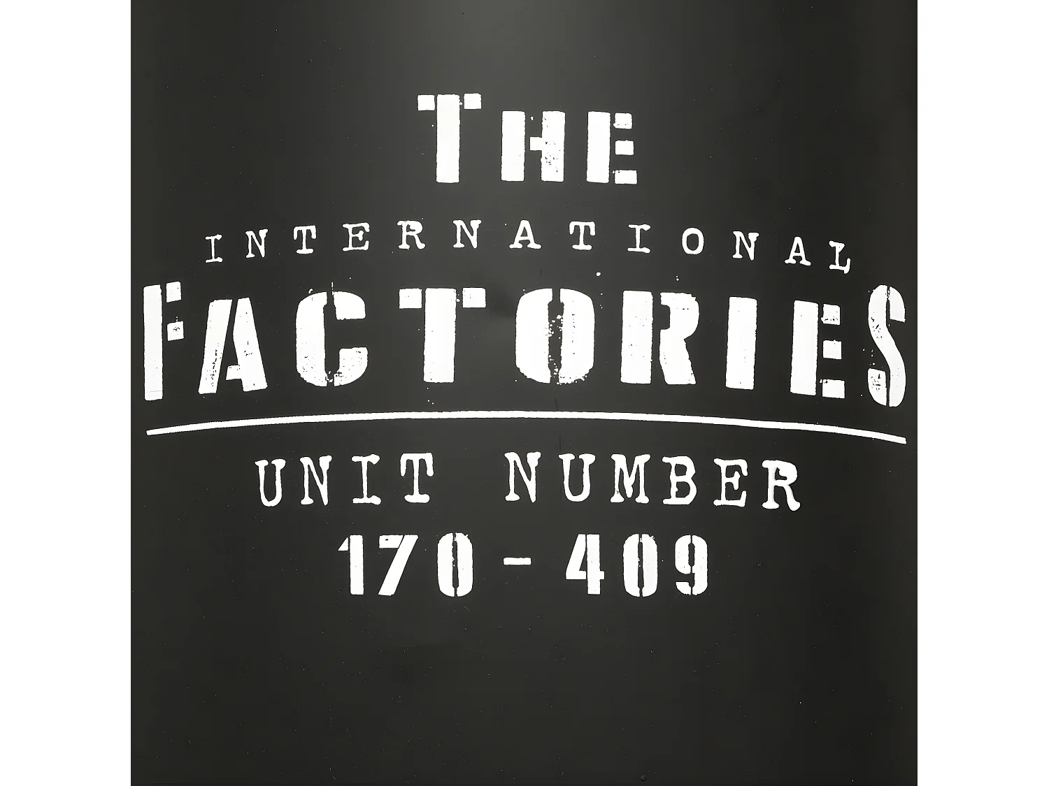 Pouf Bidon avec Coffre de rangement en Métal Noir style industriel