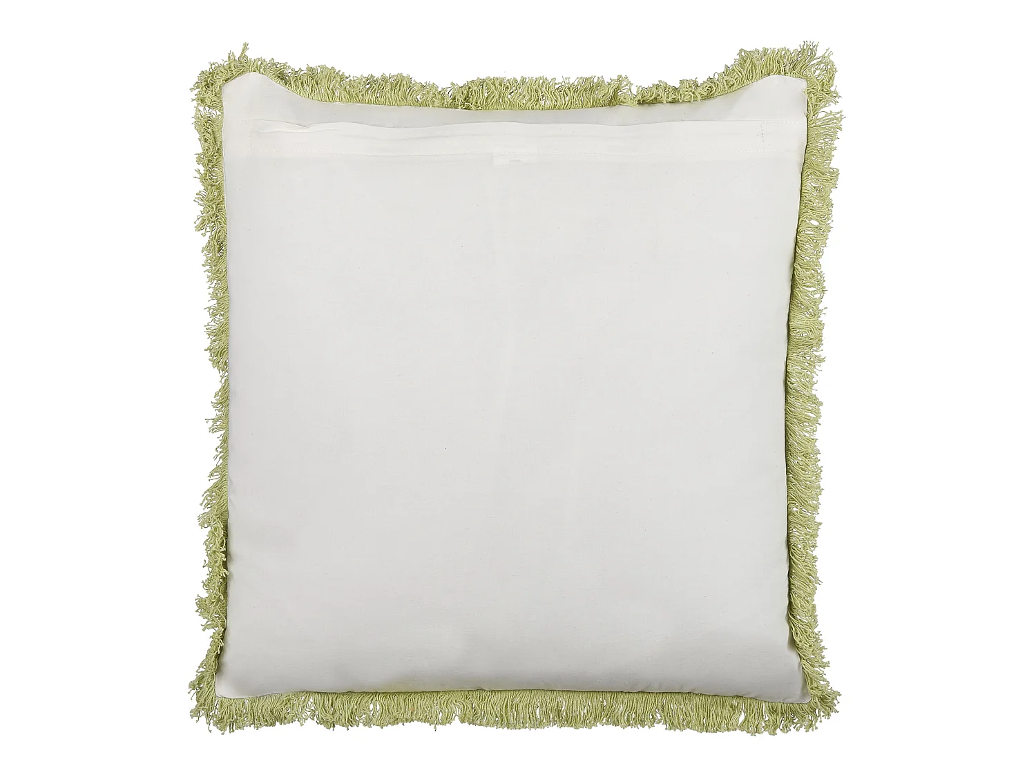 Cojín decorativo FILIX Algodón 45 x 45 cm Verde Patrón floral