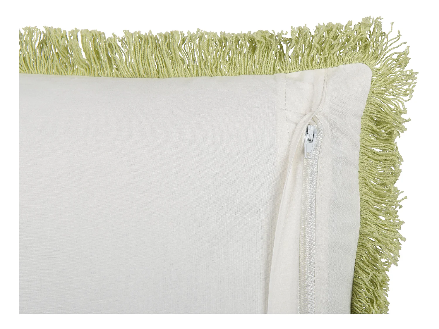 Cojín decorativo FILIX Algodón 45 x 45 cm Verde Patrón floral