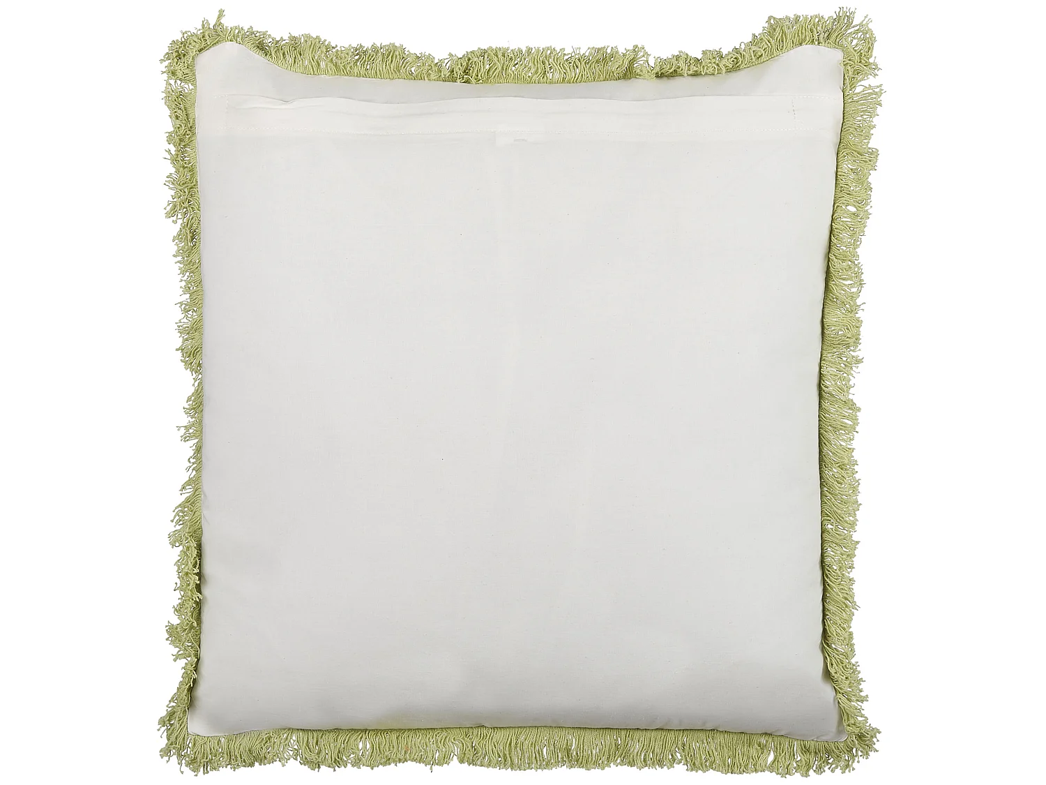 Cuscino decorativo FILIX Cotone 45 x 45 cm Verde Trama floreale