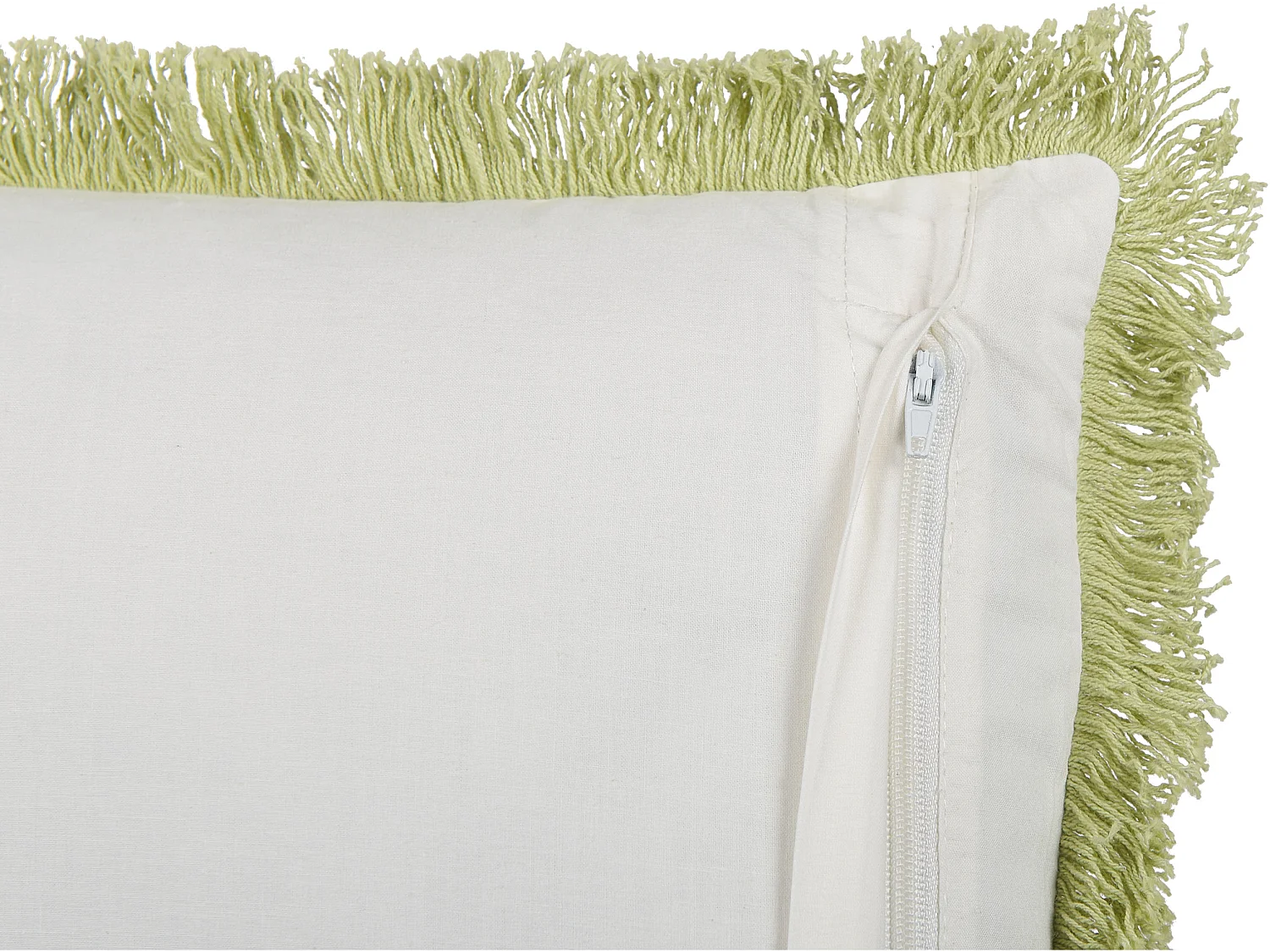 Cuscino decorativo FILIX Cotone 45 x 45 cm Verde Trama floreale