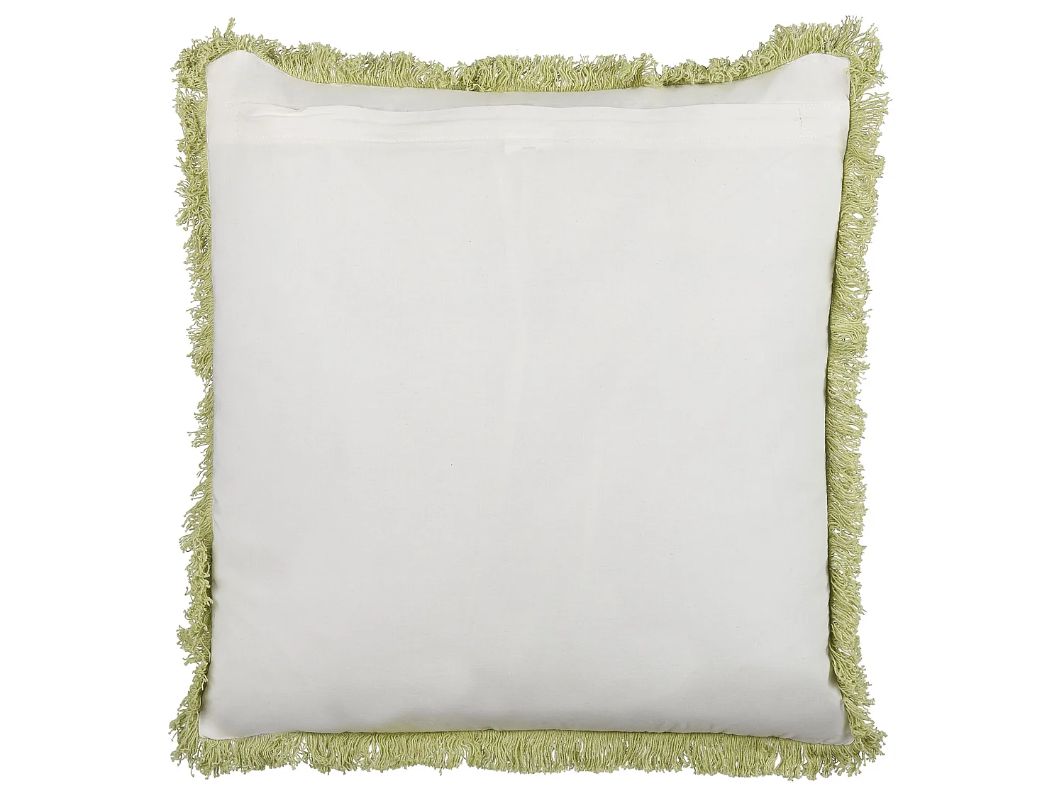 Dekokissen FILIX Baumwolle 45 x 45 cm Grün Blumenmuster