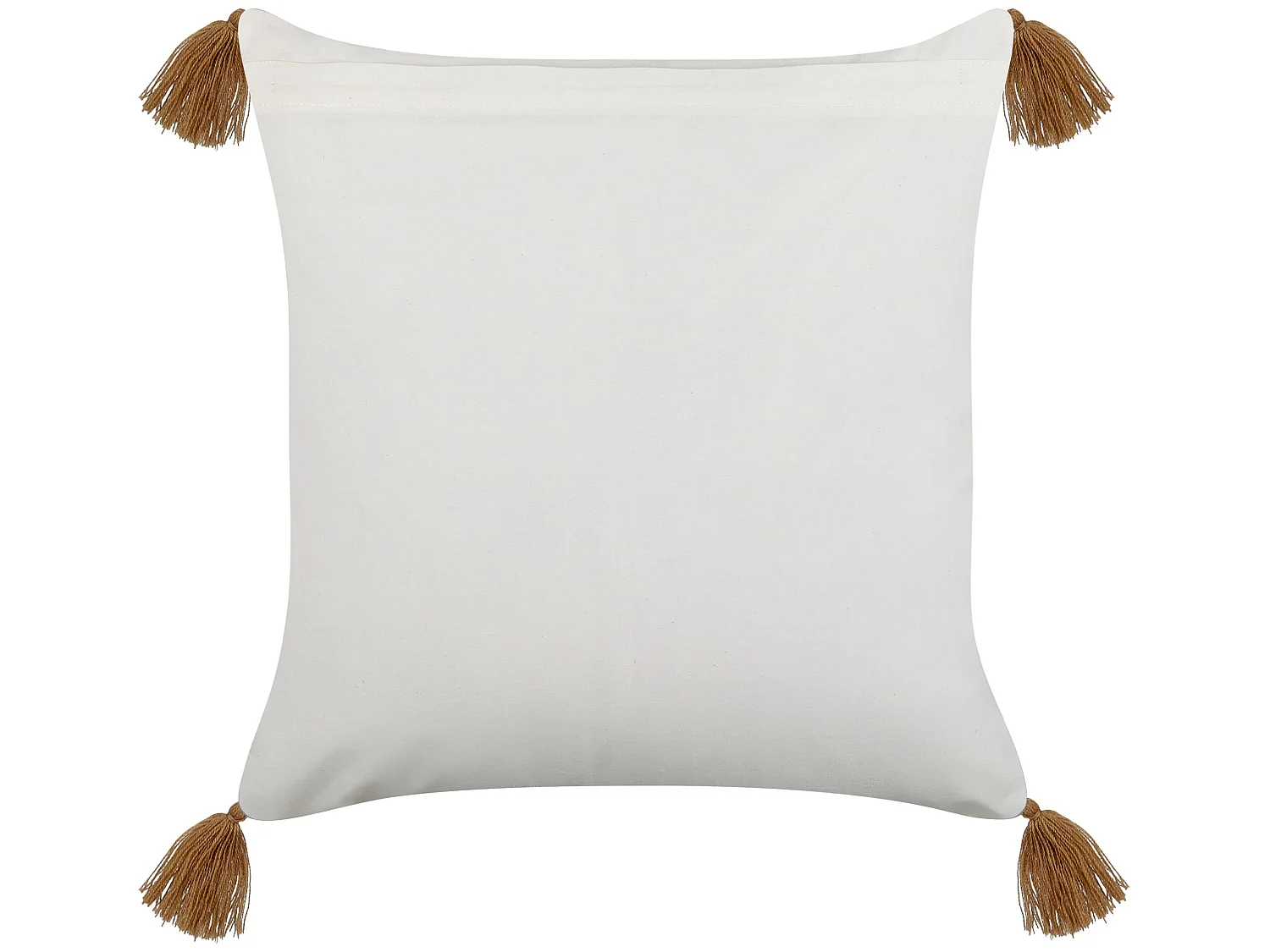 Coussin MALUS Coton 45 x 45 cm Marron clair Motif oriental