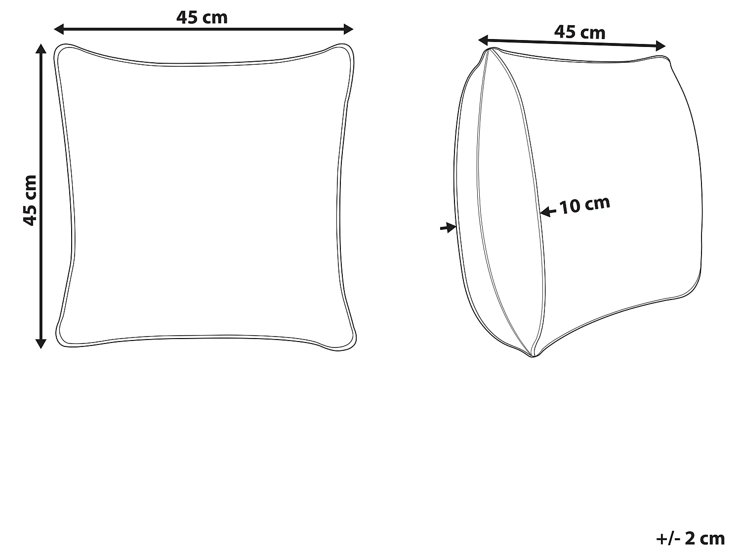Sierkussen LARICS Katoen 45 x 45 cm Groen Oosters patroon