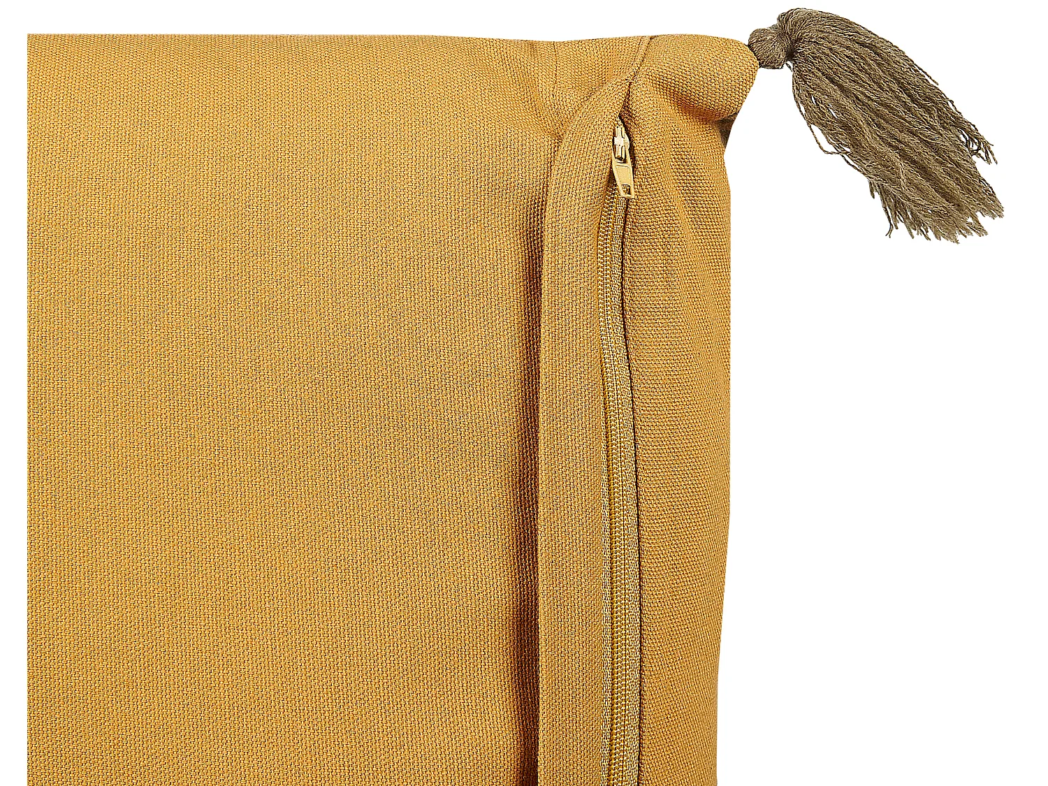 Sierkussen RHEUM Fluweel 45 x 45 cm Geel Bloempatroon