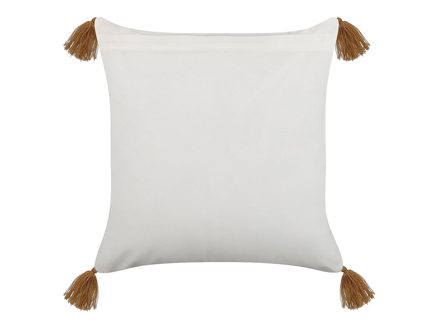 Zestaw 2 poduszek dekoracyjnych MALUS Bawełna 45 x 45 cm Jasnobrązowy Wzór orientalny