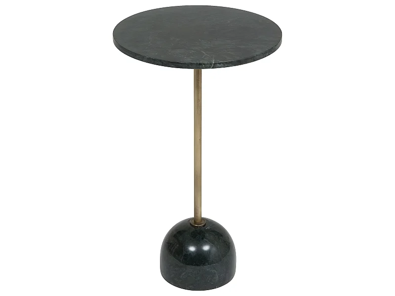 Table d'appoint Table à café en Marbre Vert Cèdre H 58 cm