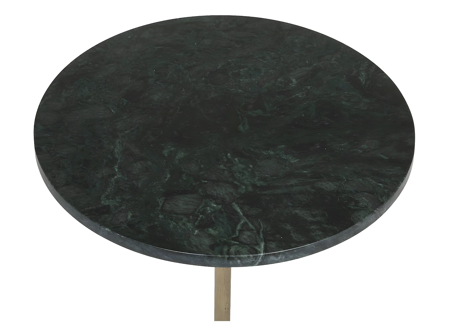 Table d'appoint Table à café en Marbre Vert Cèdre H 58 cm