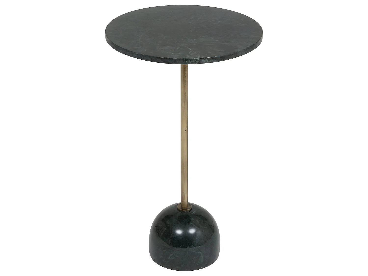 Table d'appoint Table à café en Marbre Vert Cèdre H 58 cm