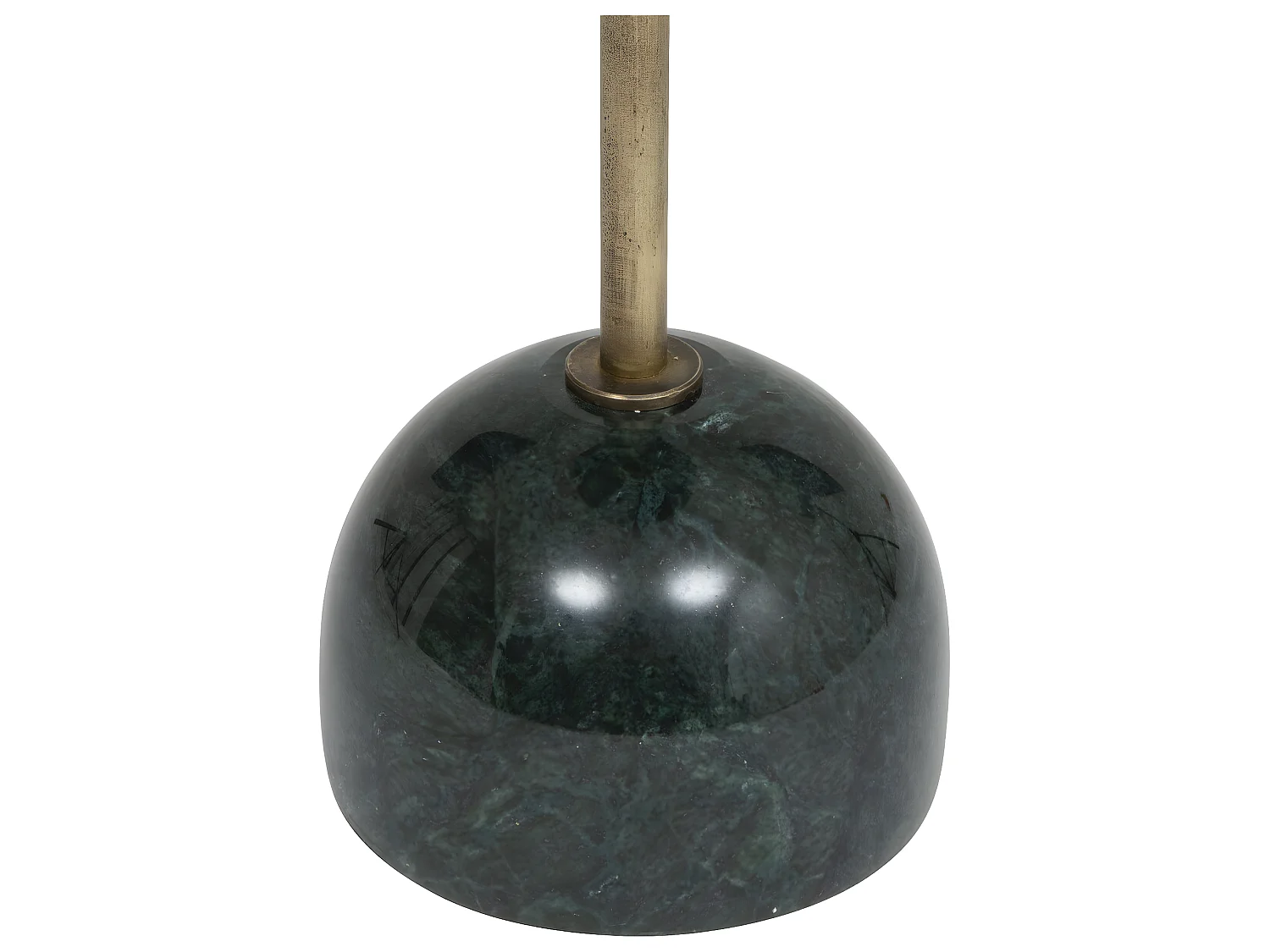 Table d'appoint Table à café en Marbre Vert Cèdre H 58 cm