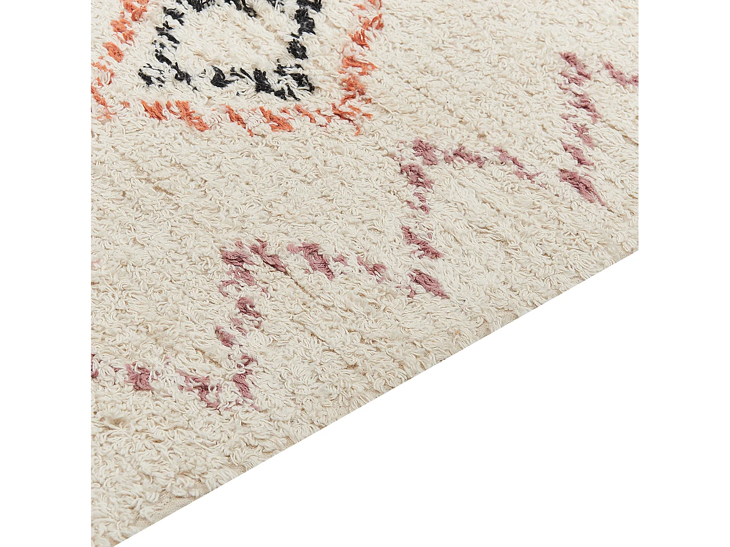 Rug GUWAHATI Beige 160 x 230 cm Cotton