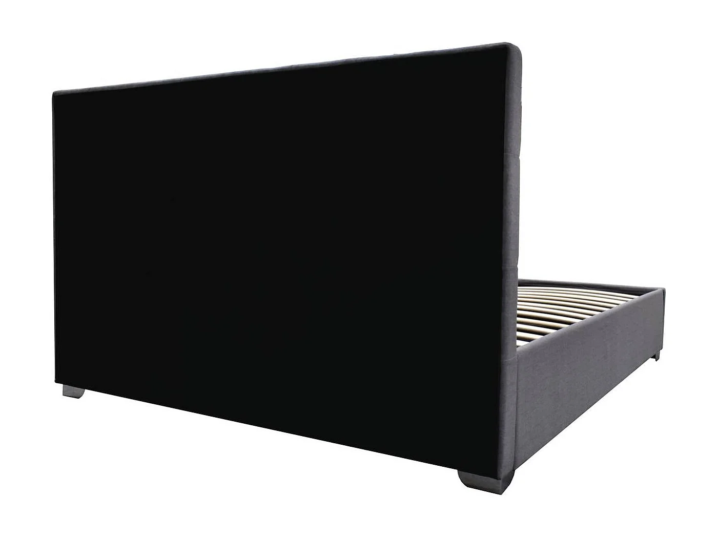 Doppelbett mit Bettkasten "Tino" - 160 x 200 cm - Grau