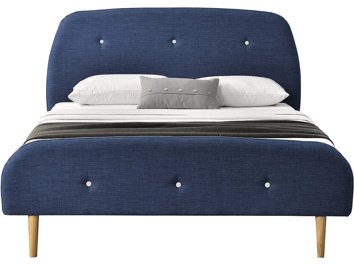 Lit "Nancy" - 180 x 200 cm - Bleu