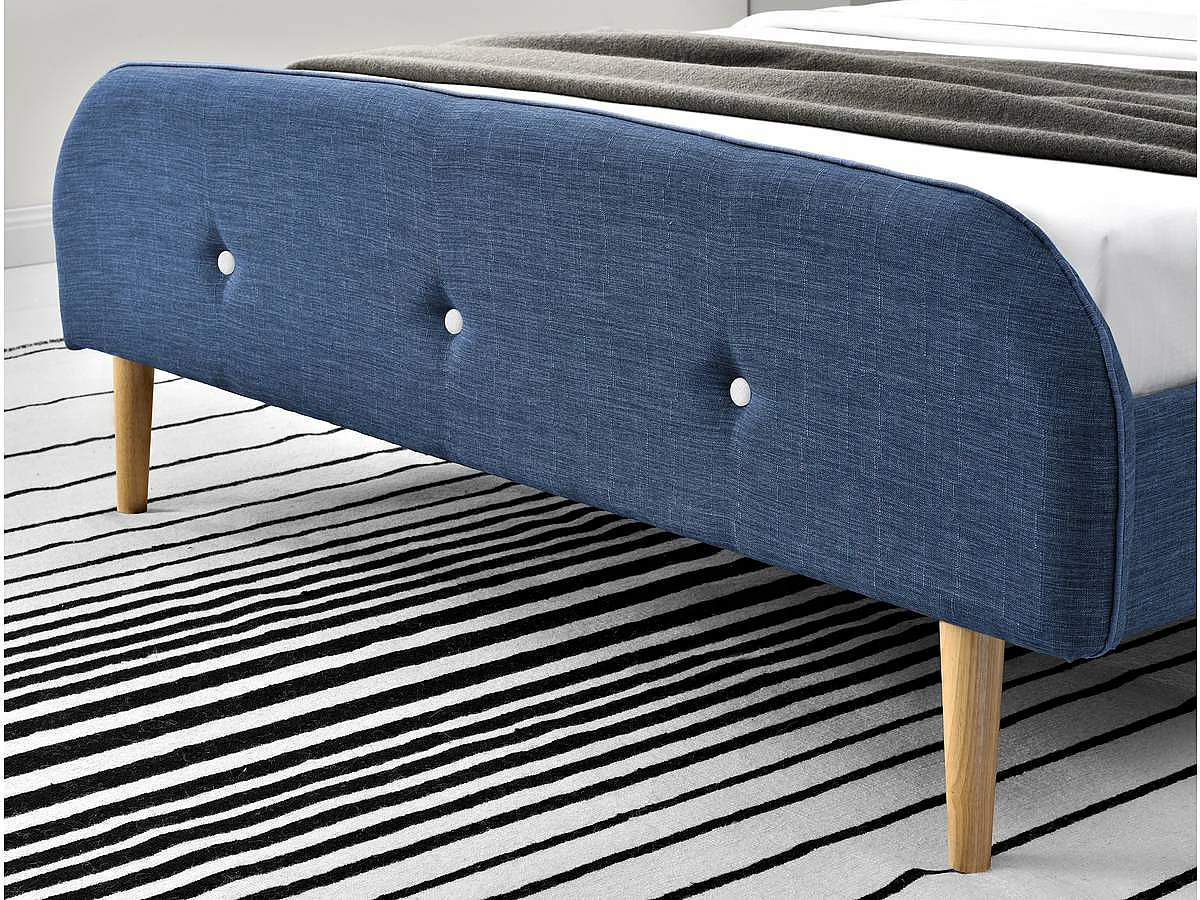 Lit "Nancy" - 180 x 200 cm - Bleu