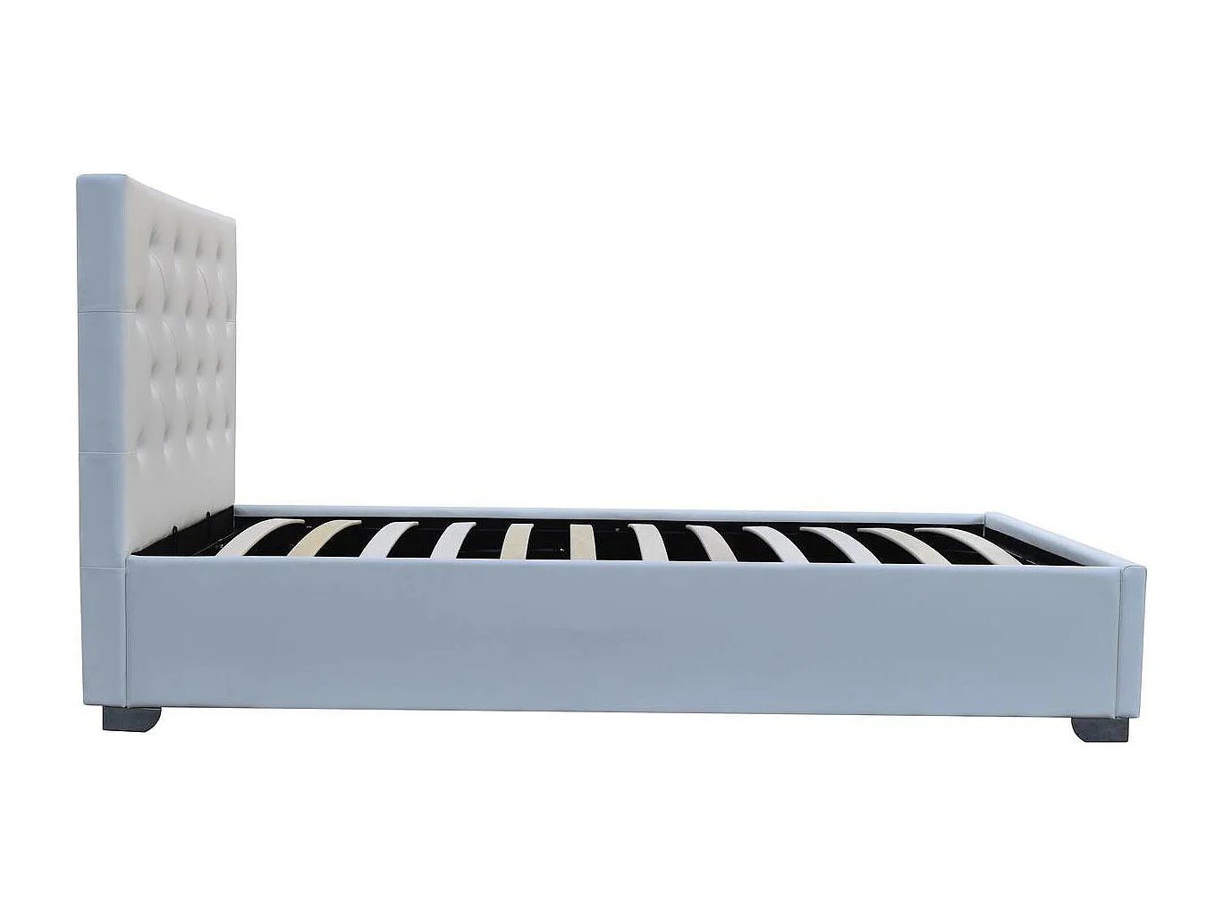 Einzelbett mit Bettkasten "Tino" - 90 x 190 cm - Weiß