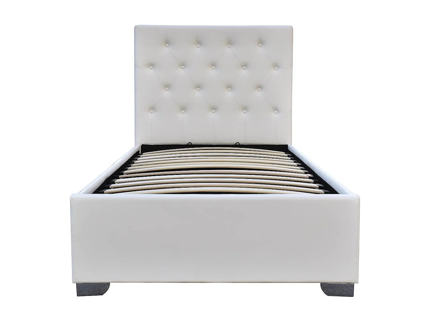 Einzelbett mit Bettkasten "Tino" - 90 x 190 cm - Weiß