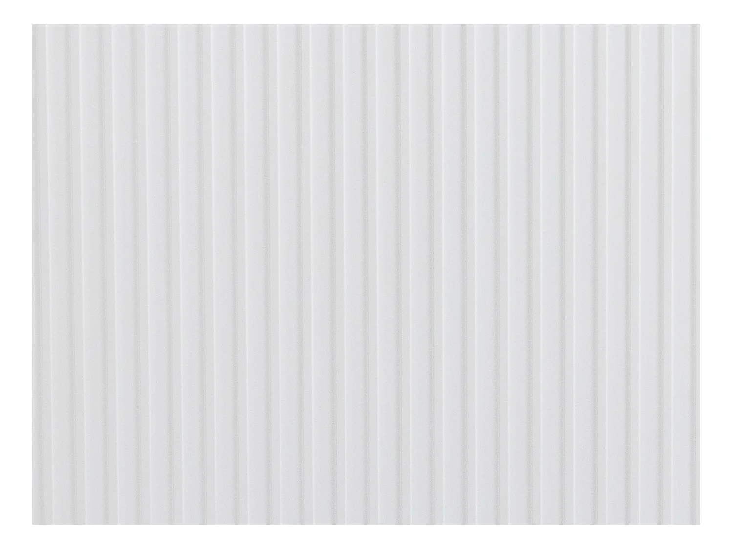 Sideboard mit 4 Türen - MDF & Stahl - Weiß & Goldfarben - YESINIA