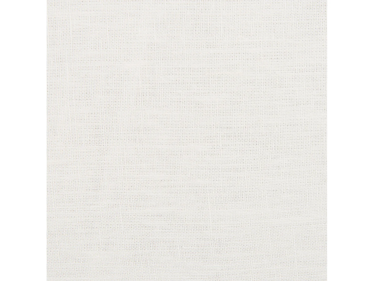 Lot de 2 coussins Unicolore SUBULATA Lin 45 x 45 cm Blanc cassé