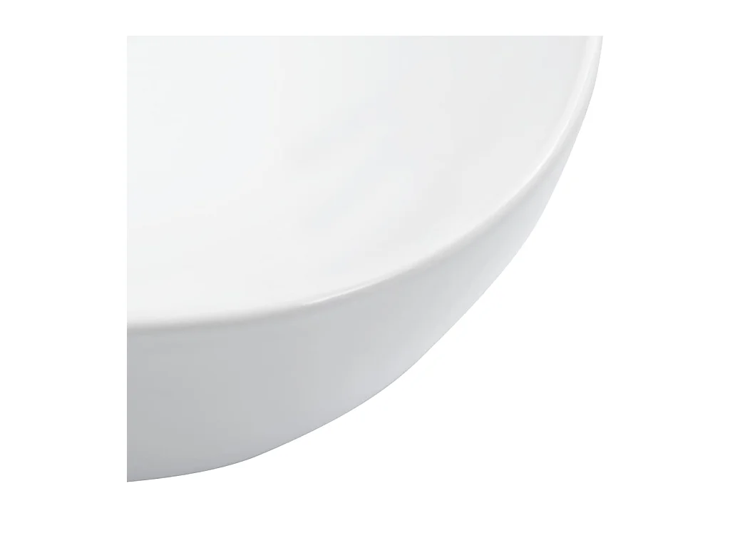 Lavatório lavatório de bancada montado banheiro interior chuveiro cabine de vaso sanitário casa 45,5 x 32 cm cerâmica branca 02_0002624