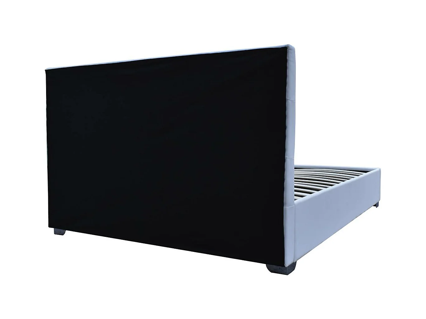 Doppelbett mit Bettkasten "Tino" - 160 x 200 cm - Weiß