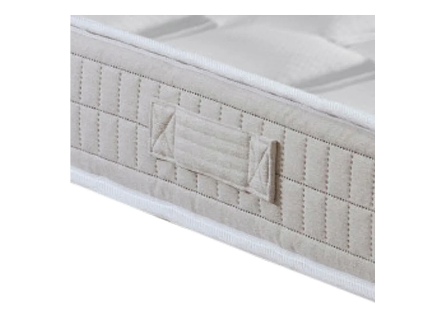 Ensemble Matelas 100% latex 5 zones ORIGINEL + Sommier - Spécial Dos Sensible - Fabriqué en France Dimensions - 140 x 190 cm, Sommier - Bleu denim