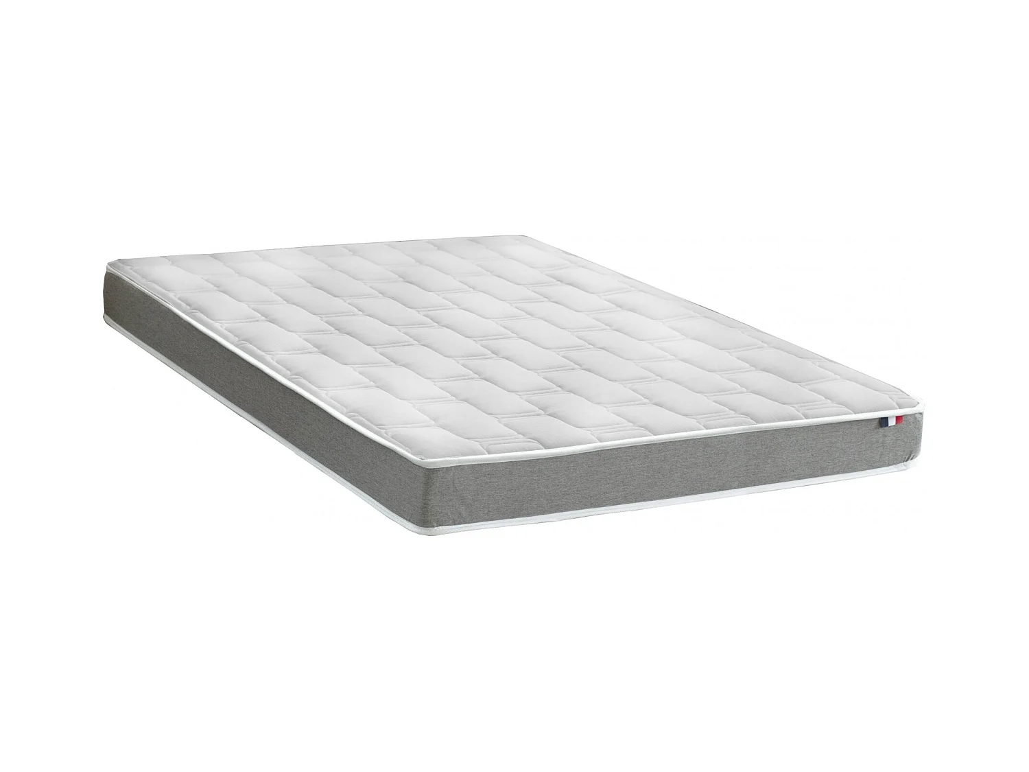 Ensemble matelas mémoire de forme et mousse HR ZENITH avec sommier - confort français Dimensions - 140 x 190 cm, Sommier - Vert celadon