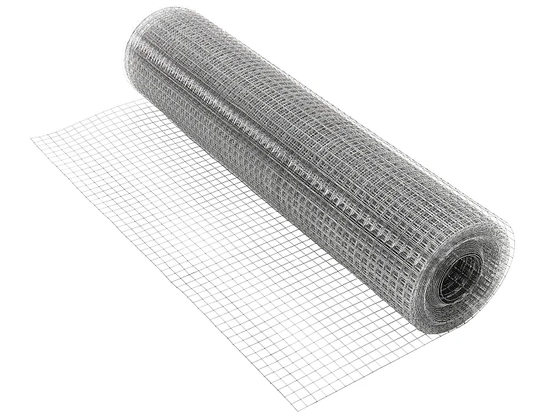 Recinto da giardino in rete zincata voliera 0,9 mm 25x25mm 25m ECD Germany