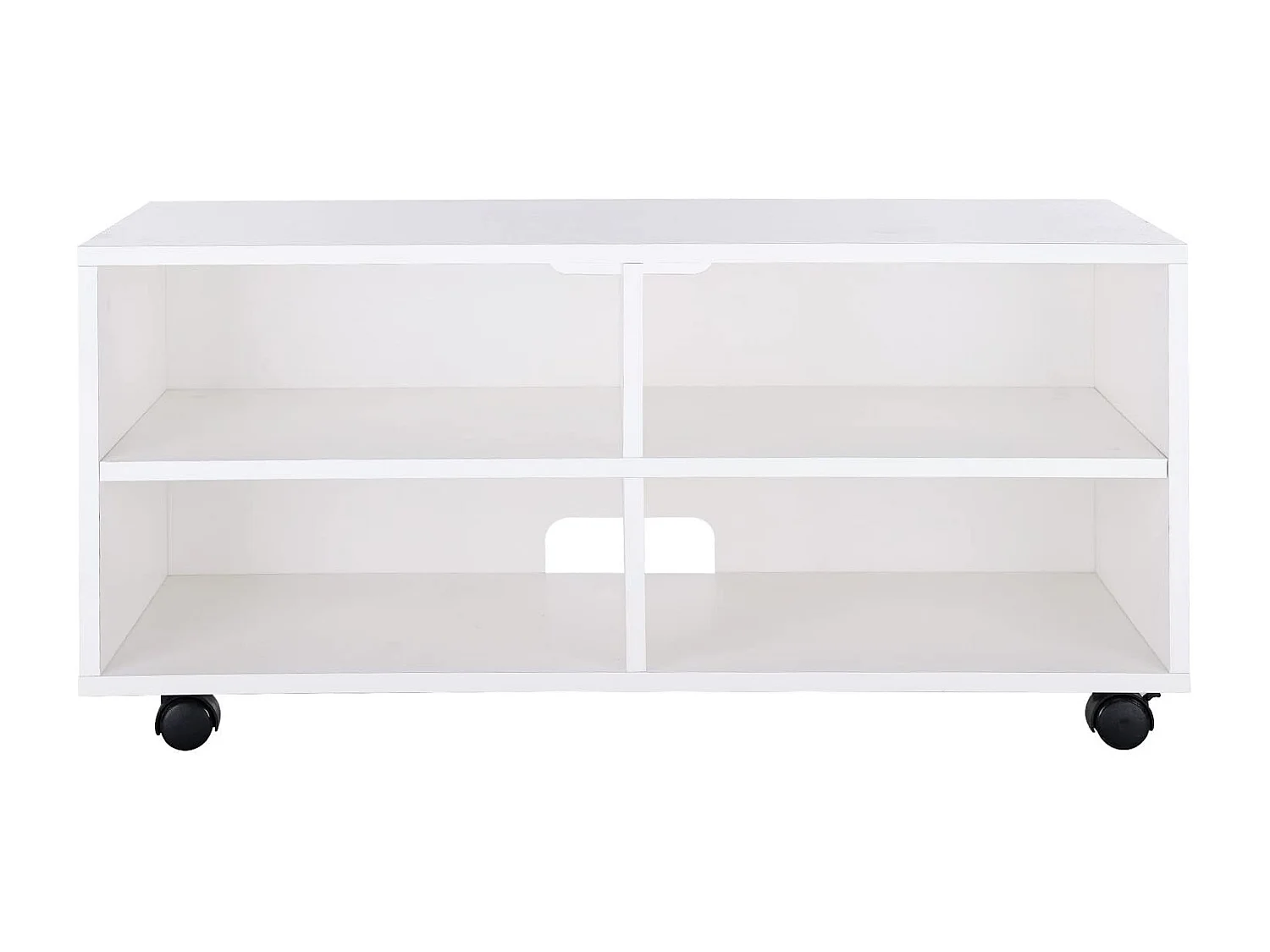 Meuble tv mobile avec blanc 85 x 35 x 35 cm 12_0000733